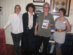 Rebecca Foust, Ellaraine Lockie, Dawn McGuire and July Westhale WWR reading April 2013