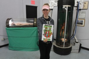 American Galactic inside the UFO museum